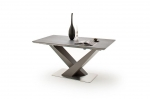 VITO ACTOR jedálenský stôl šedý/antracit keramika