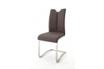 ARTOS 2 XL jedálenská stolička koža hnedá