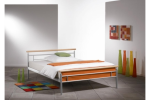 CLASSIC 180x200 posteľ , kov /buk masív