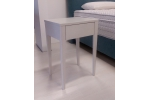 VENA 650 nočný stolík so zásuvkou biely (1)