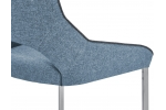 ALDRINA jedálenská stolička petrolejová-šedá, detail