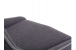 ALDRINA jedálenská stolička šedá-svetlošedá, detail