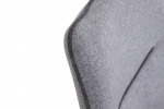 ALDRINA jedálenská stolička svetlošedá-šedá, detail (2)