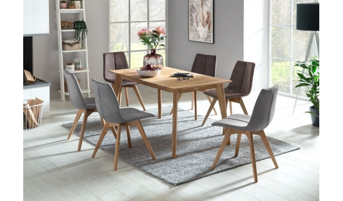 EYSKE jedálenský stôl dub divoký +jedálenské stoličky