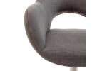 MELROSE 2 jedálenská stolička, nerez, cappucino detail