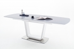 8032-XANDER jedálenský stôl sklo šedé VL
